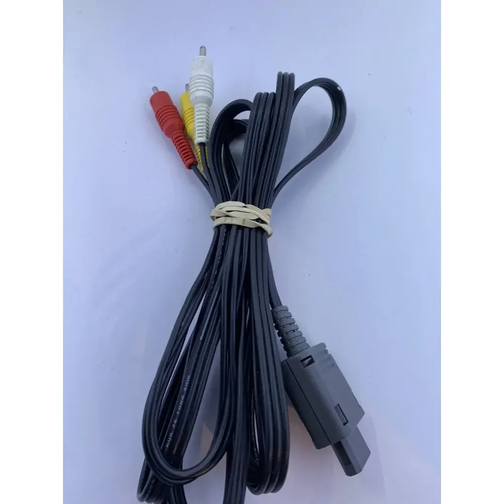 Nintendo AV RCA Video Cable (For N64, SNES, Gamecube) Authentic ORIGINAL OEM
